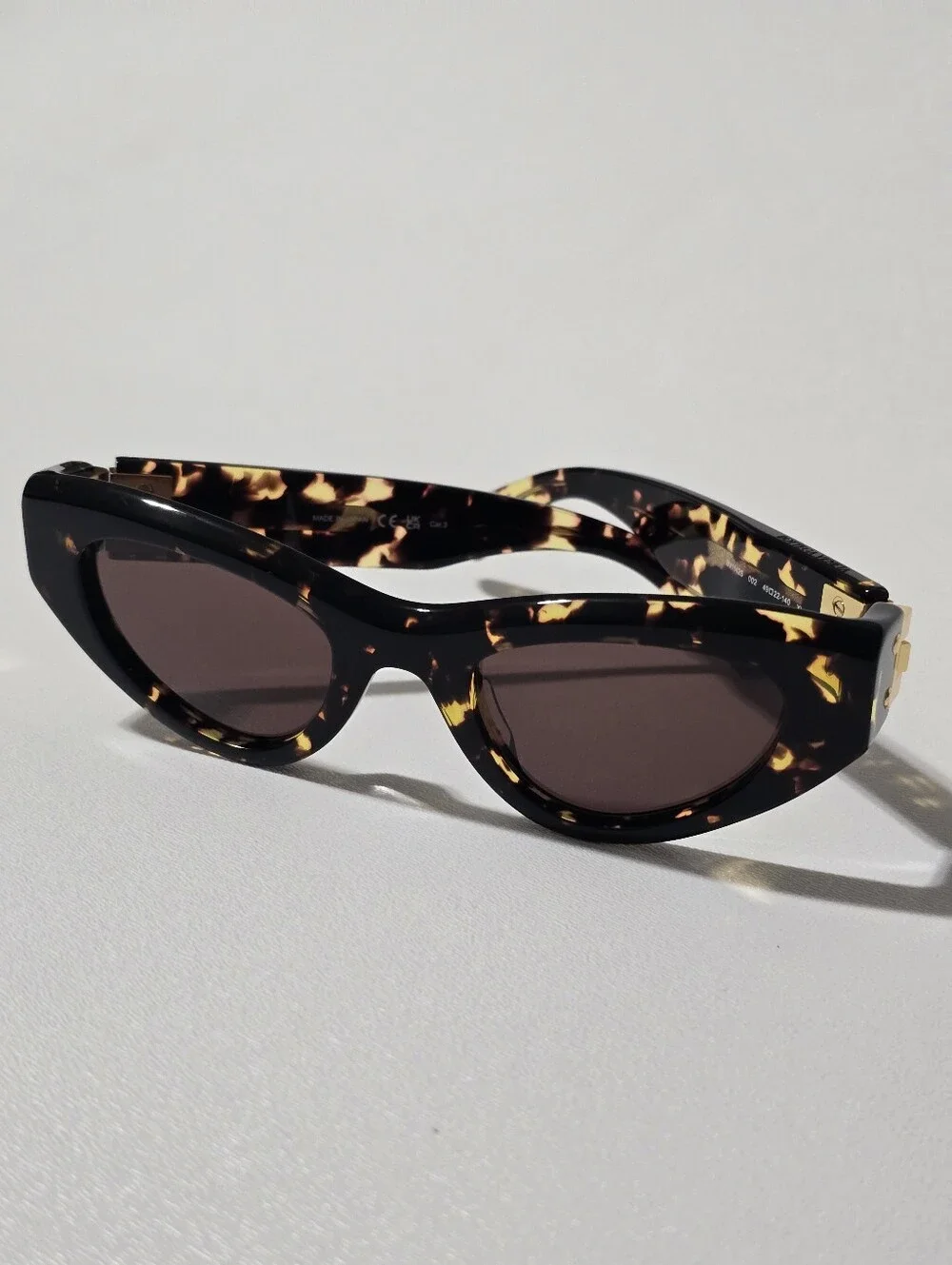 Bottega Veneta Tortoise Cat Eye Sunglasses